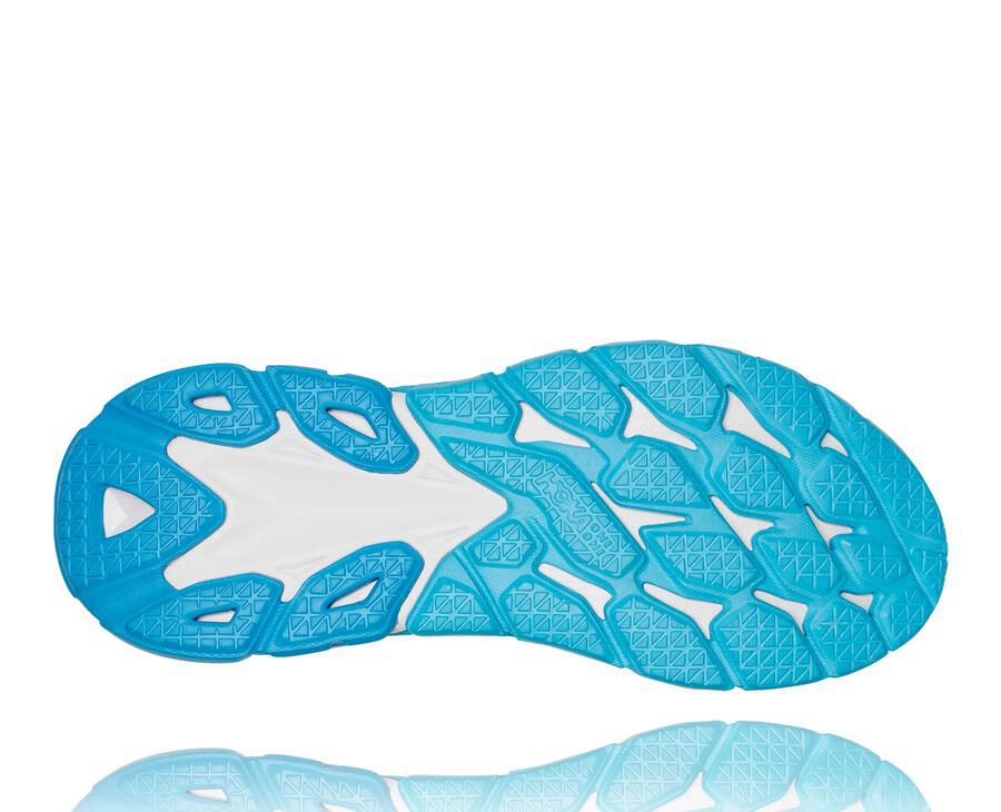 Hoka One One Tenisky Panske Biele/Modre - Clifton Edge - 25389-IRTF